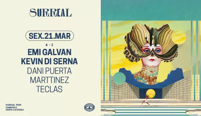 NOITE DE HOUSE PROGRESSIVO NO SURREAL PARK NESTA SEXTA-FEIRA 21 DE MARÇO PROMETE SER MEMORÁVEL