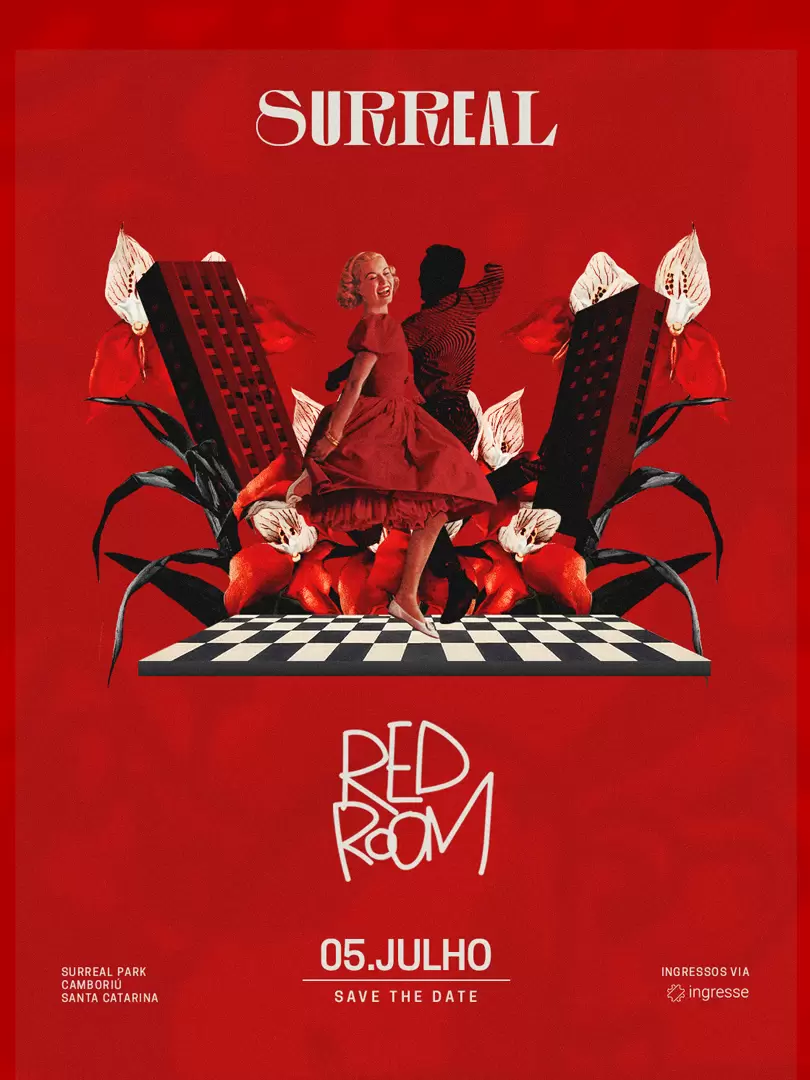 UMA NOITE INÉDITA NO PALCO BELLS: SURREAL PARK APRESENTA RED ROOM COM ADANA TWINS COMO CONVIDADOS ESPECIAIS