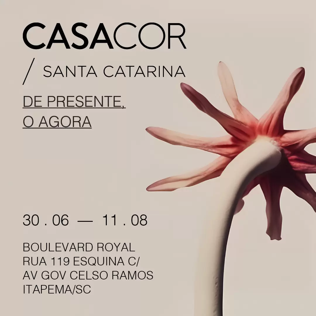 A bilheteria online da CASACOR/SANTA CATARINA em Itapema está aberta para compra de ingresso antecipado com desconto