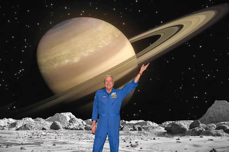 Astronauta da NASA desceu pra BC