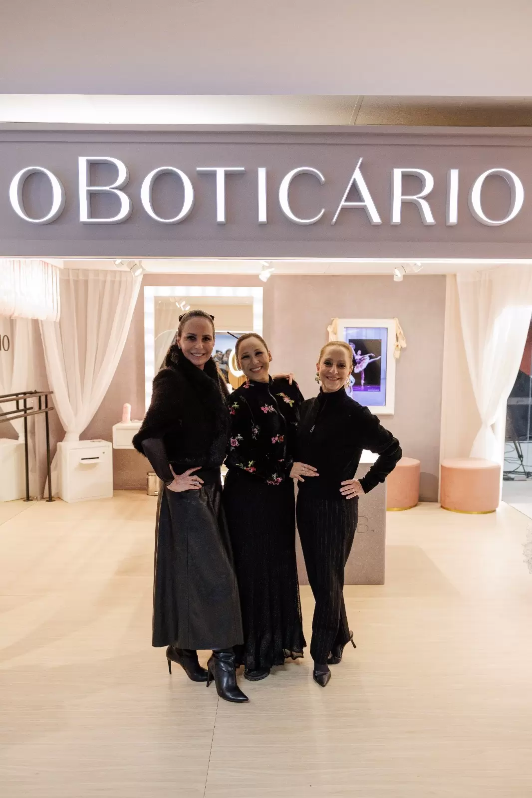 A beleza do balé: ícones do balé visitam estande do Boticário no Festival de Dança de Joinville