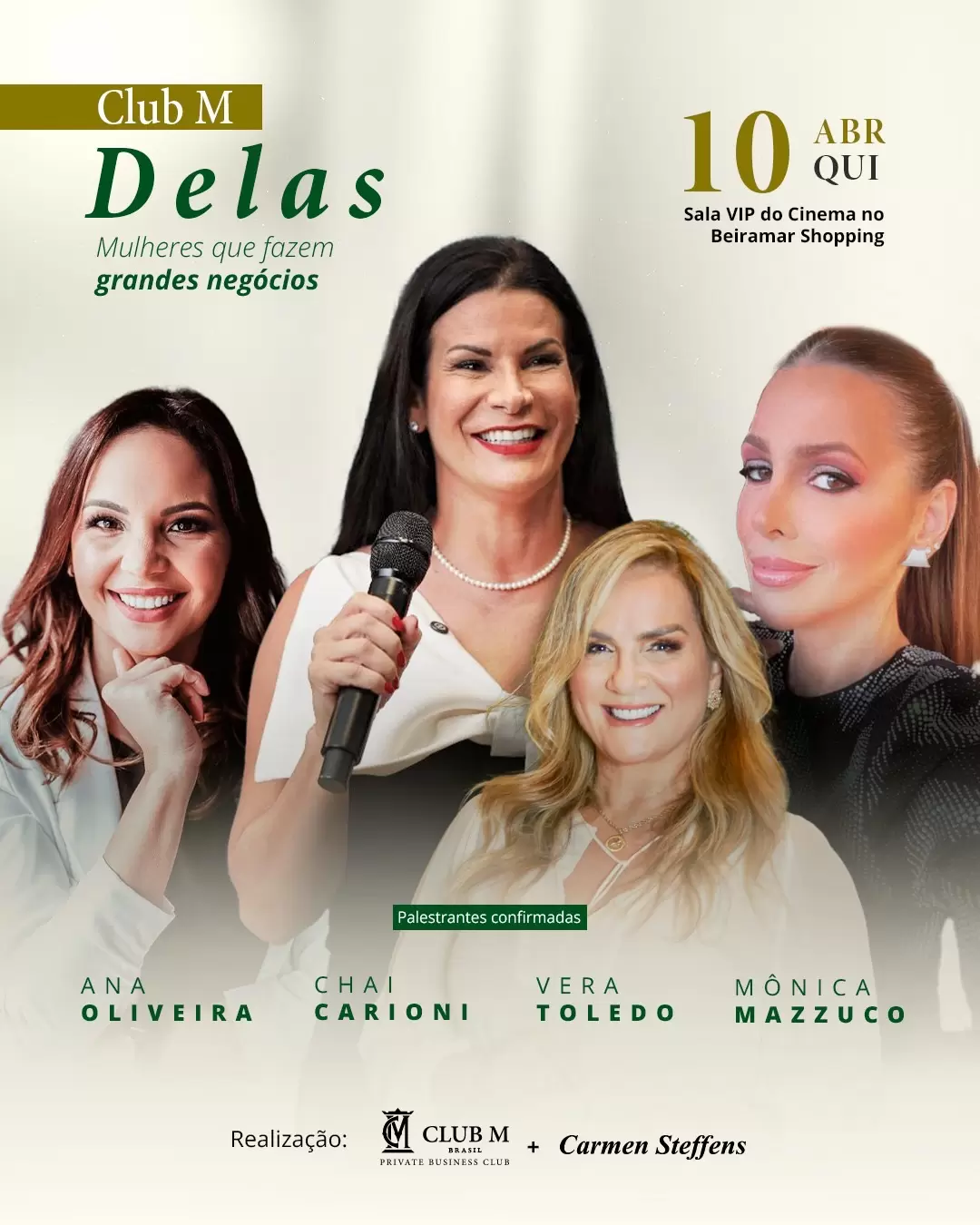O MAIOR EVENTO PARA MULHERES EMPREENDEDORAS DE SANTA CATARINA ESTÁ CHEGANDO!  