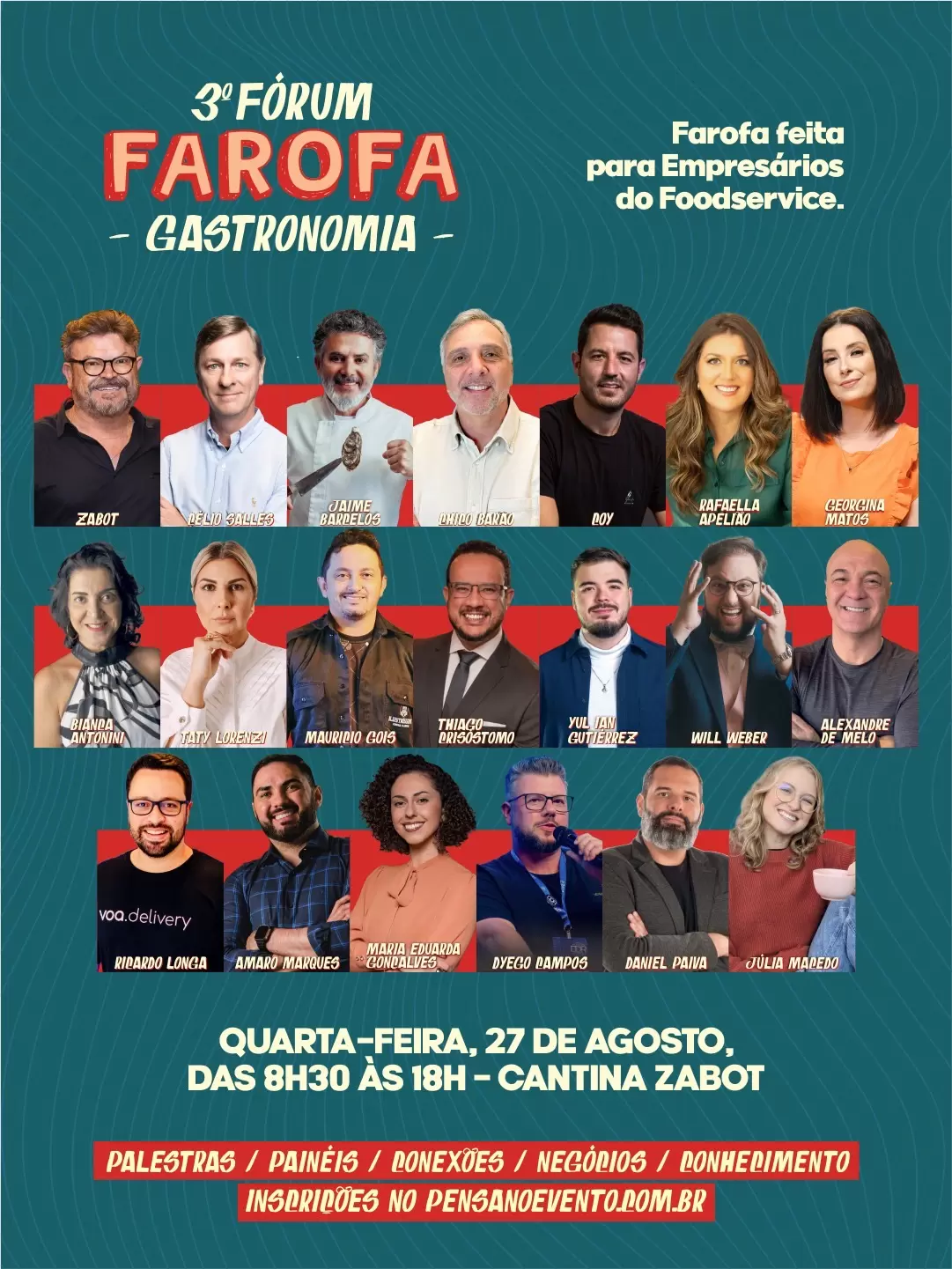 Fórum Farofa Gastronomia 2025