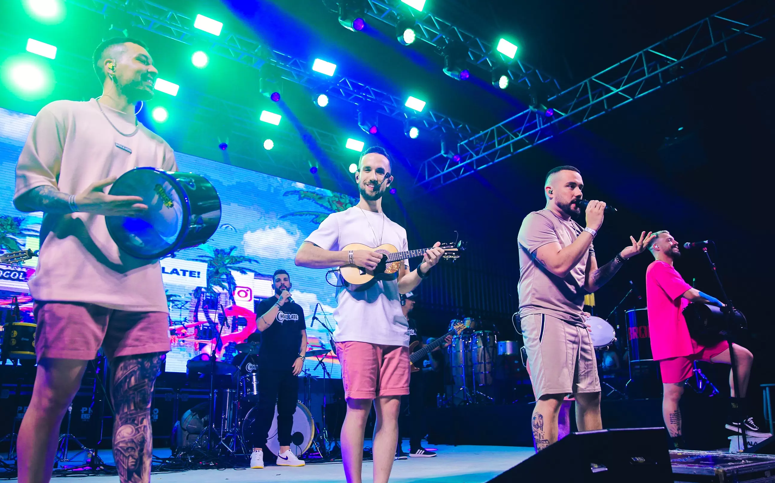 Grupo Chocolate anima o Carnaval em Santa Catarina