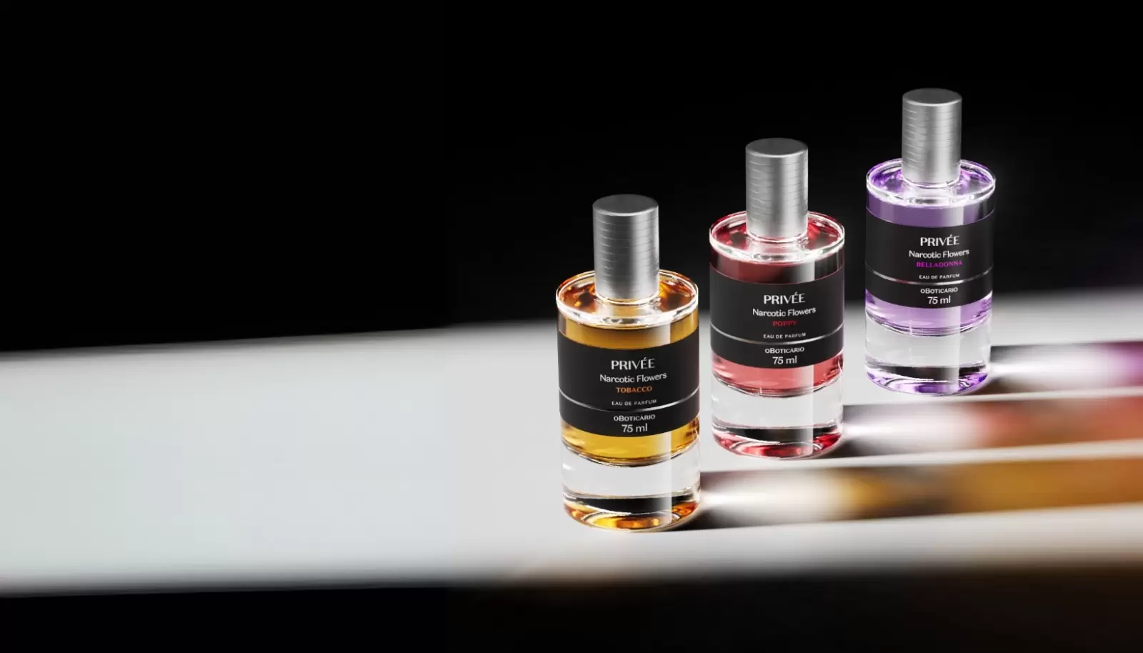 O Boticário inova na perfumaria com nova coleção de Privée inspirada em flores narcóticas