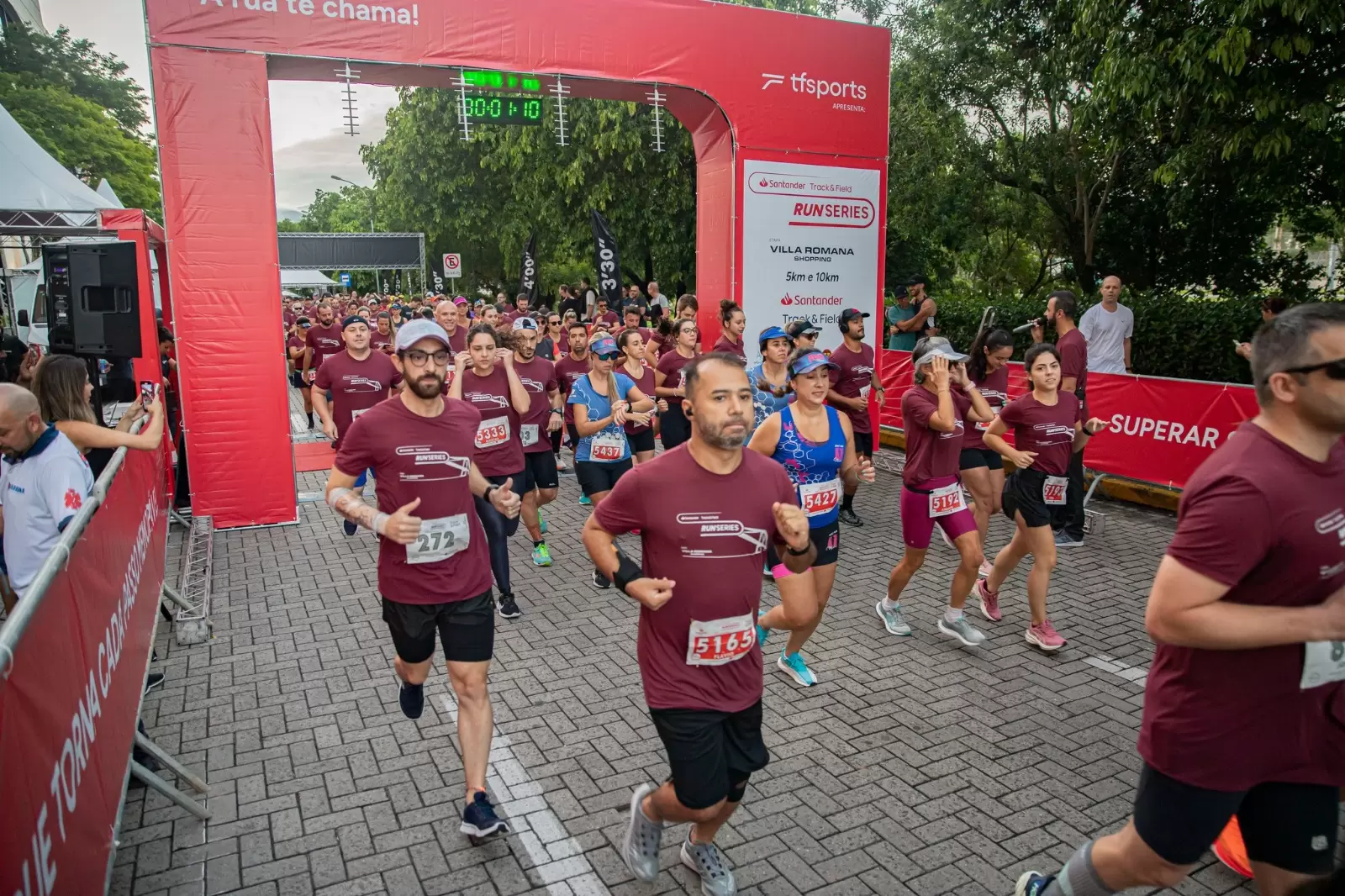 Santander Track&Field Run Series realiza etapa Villa Romana Shopping