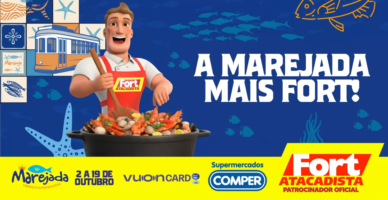 “A Marejada Mais Fort”: rede atacadista marca presença na festa mais tradicional de Itajaí