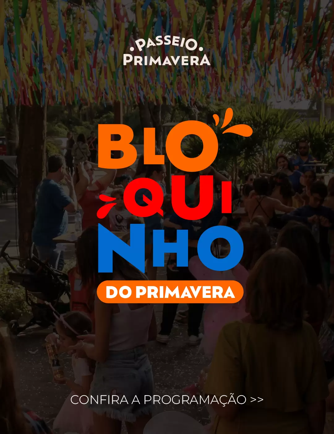Folia para toda a família: carnaval no Passeio Sapiens e Passeio Primavera tem programação gratuita e multicultural