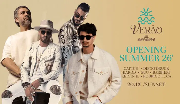 Amaité está de volta com programação de verão