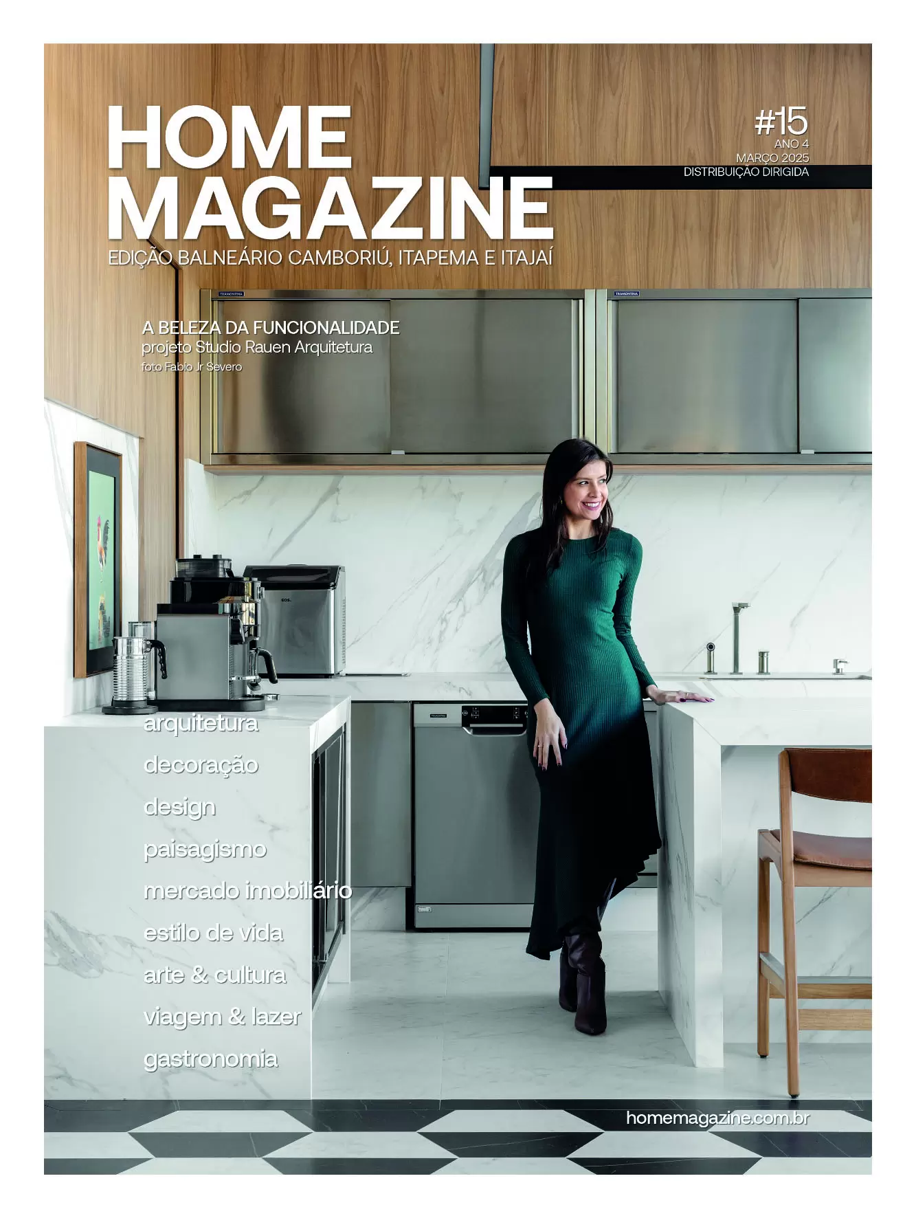 Arquiteta Daniela Rauen estampa a capa e o recheio da nova edição da Home Magazine