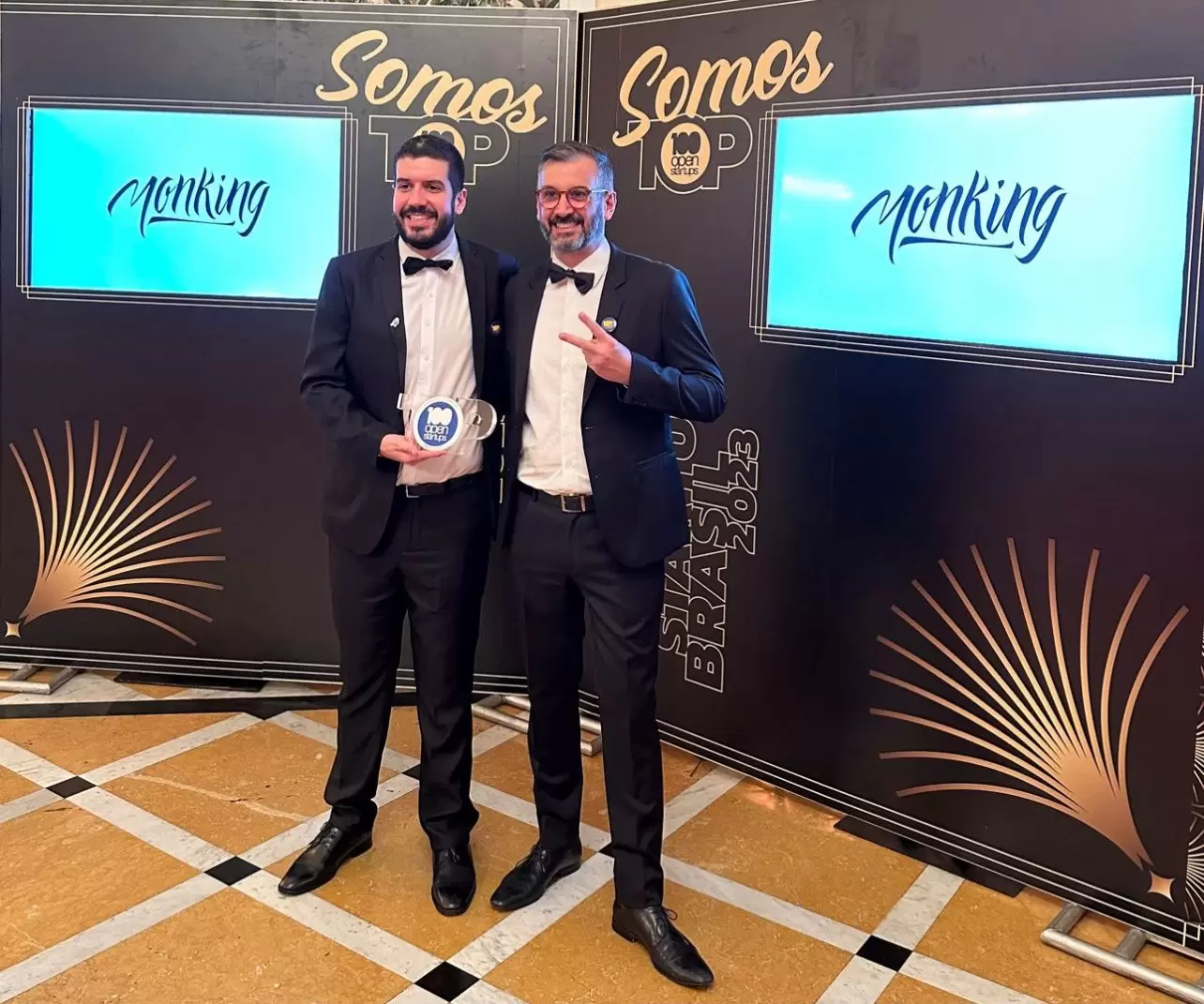 Monking ganha prêmio no Top 100 Open Startups