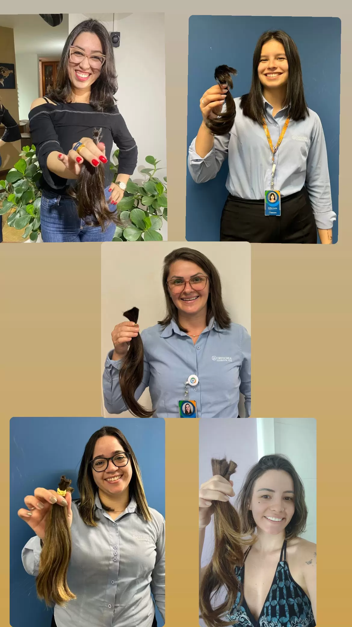 CredCrea promove campanha de doação de cabelos em prol de pacientes em tratamento de câncer e aulão funcional para a causa 