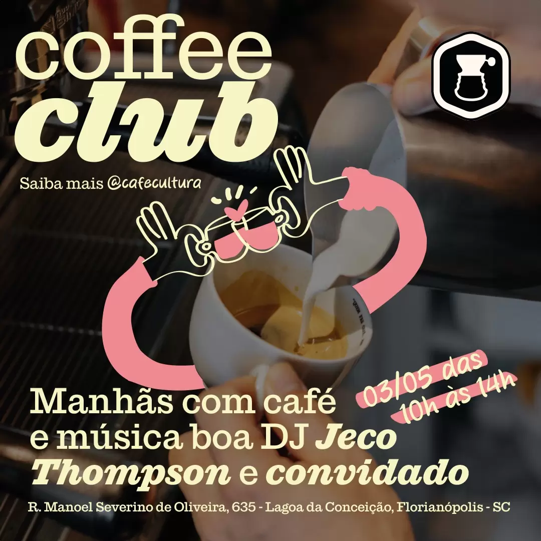 Café Cultura aposta em tendência de balada diurna, com foco em cafés