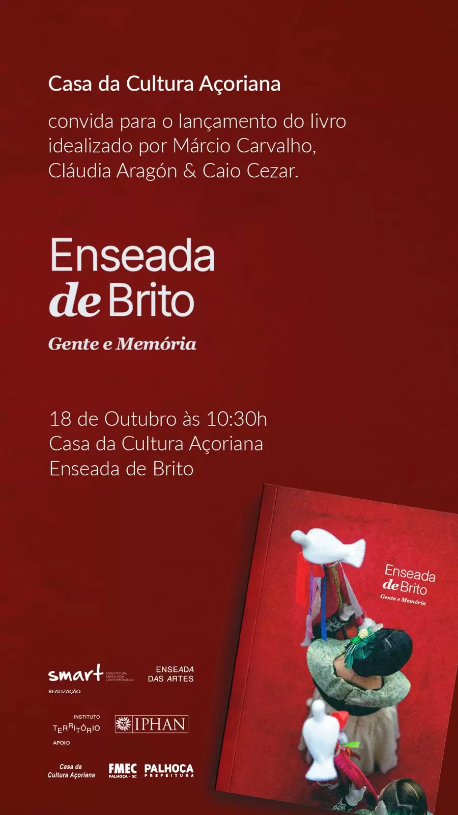 Lançamento de “Enseada de Brito – Gente e Memória” reúne vozes e retratos da comunidade
