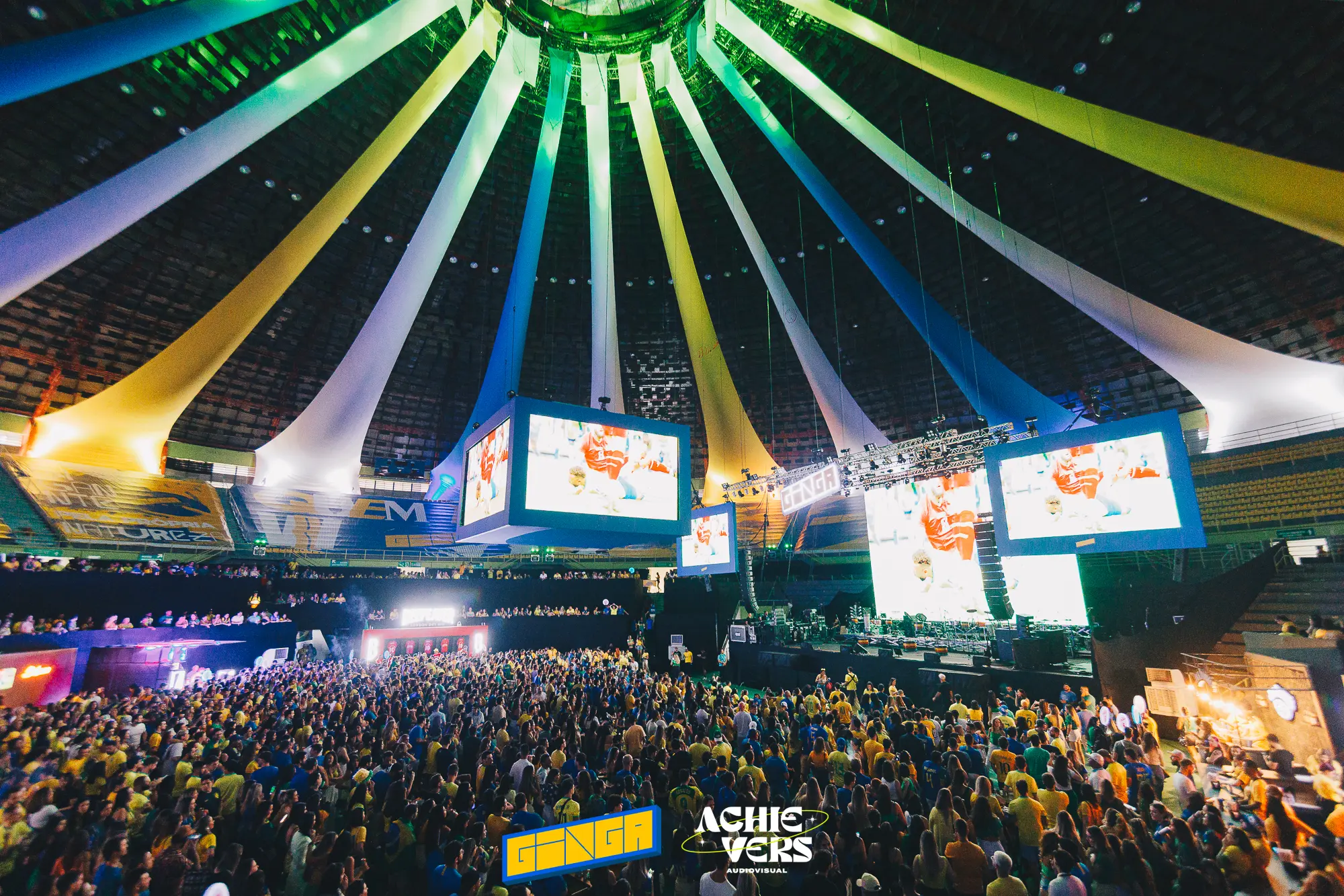 A torcida GINGA chegou: Florianópolis terá arena com jogos do Brasil e shows nacionais durante a Copa do Mundo
