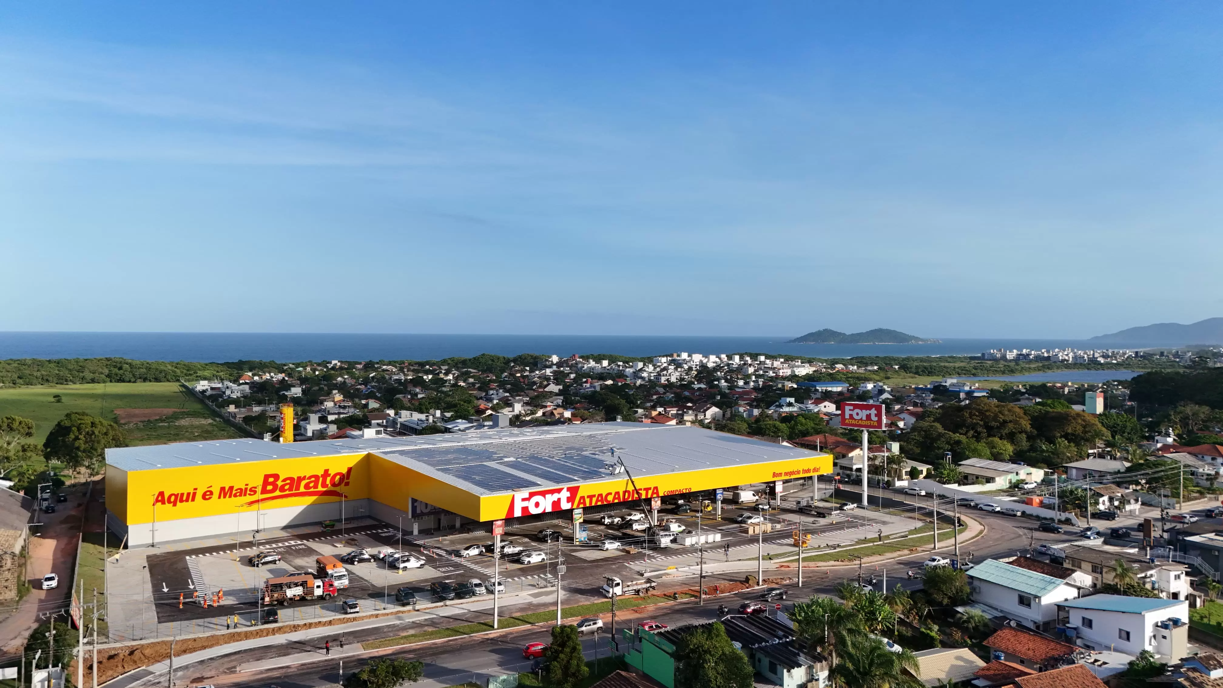 Grupo Pereira inaugura nesta quarta (26) sua 140ª unidade de negócio, a 66ª loja do Fort Atacadista, no Rio Tavares, em Florianópolis