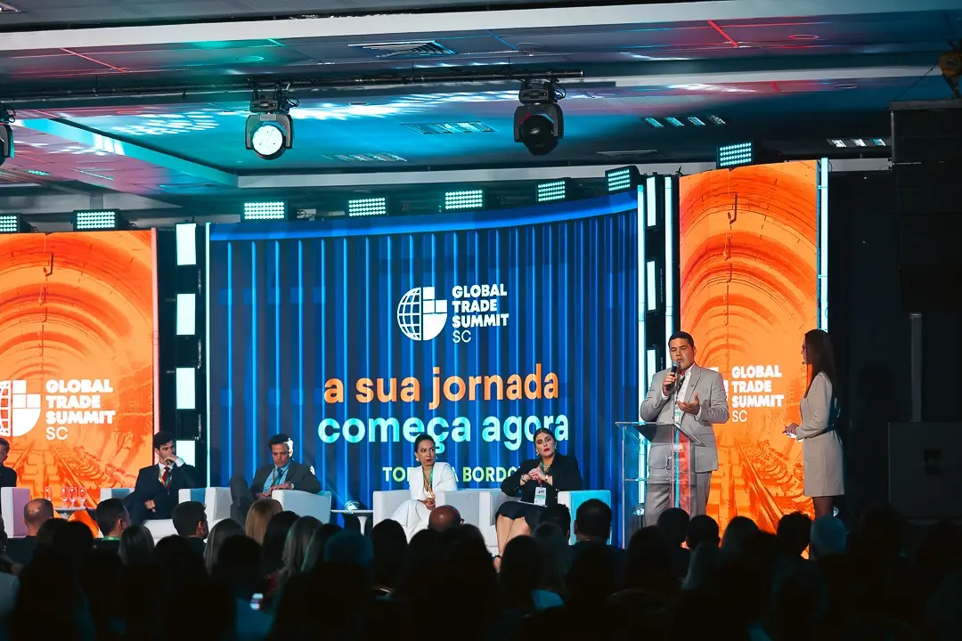 Núcleo de Comércio Exterior da ACII leva divulgação do Itajaí Global Trade Summit 2026 à Intermodal South America