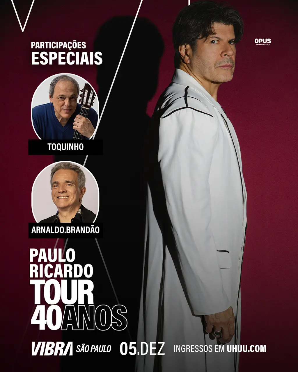 Paulo Ricardo gravará show especial na Vibra São Paulo