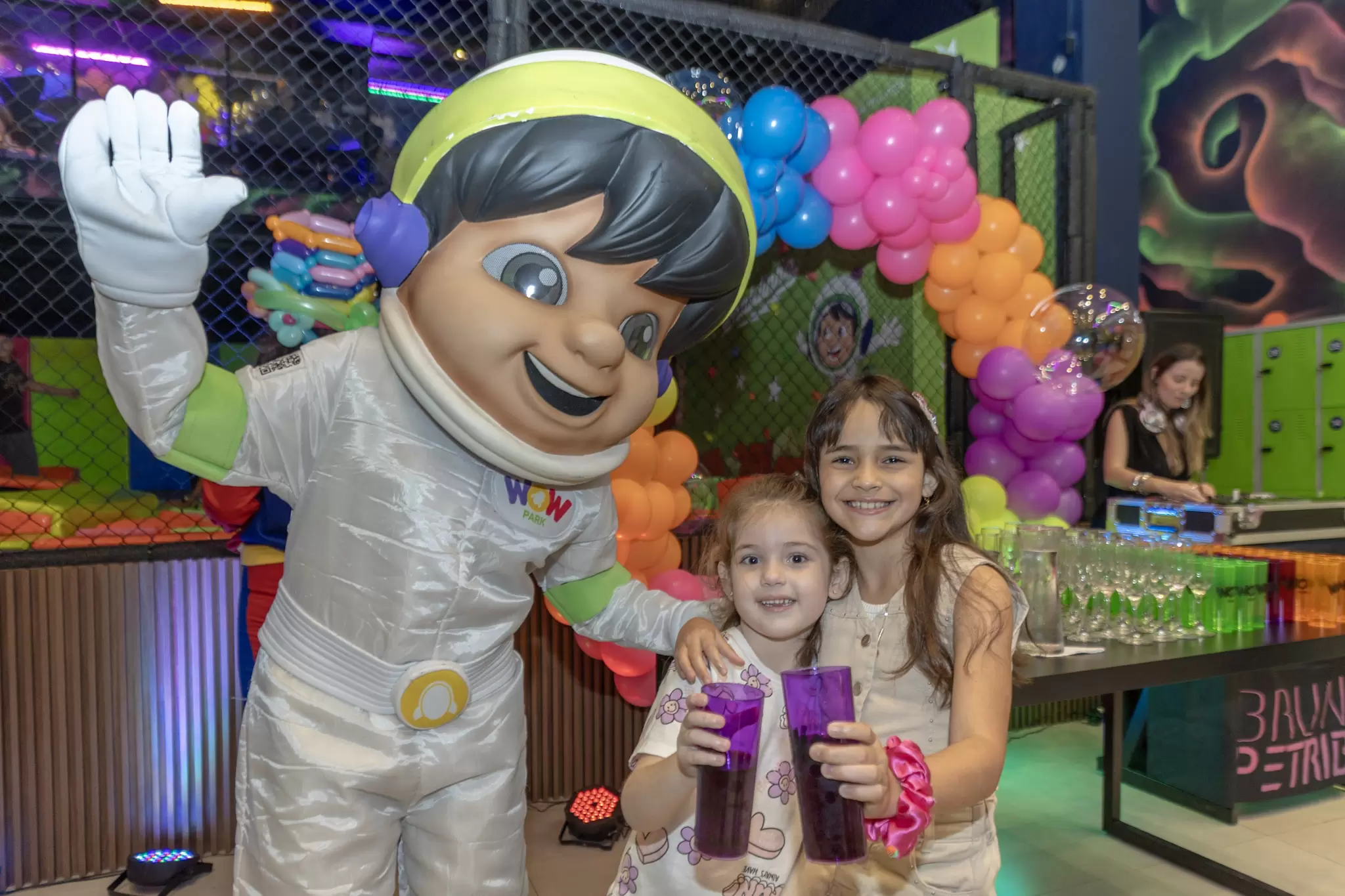 Festa, diversão e muito movimento: aniversários ganham nova cara no Wow Park