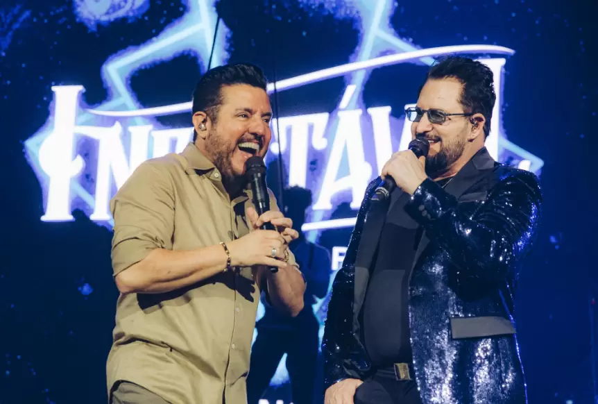 Bruno & Marrone apresentam label 