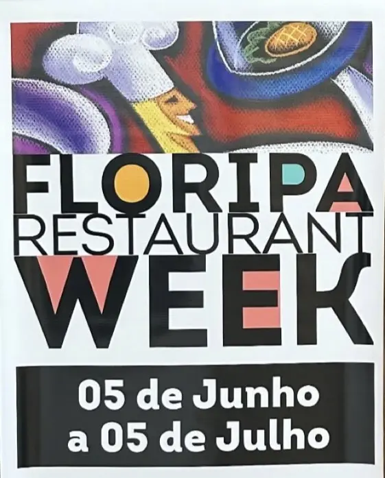 4º edição da Floripa Restaurant Week se realiza de 05 de junho a 05 de julho e traz como tema “A Cozinha dos Campeões