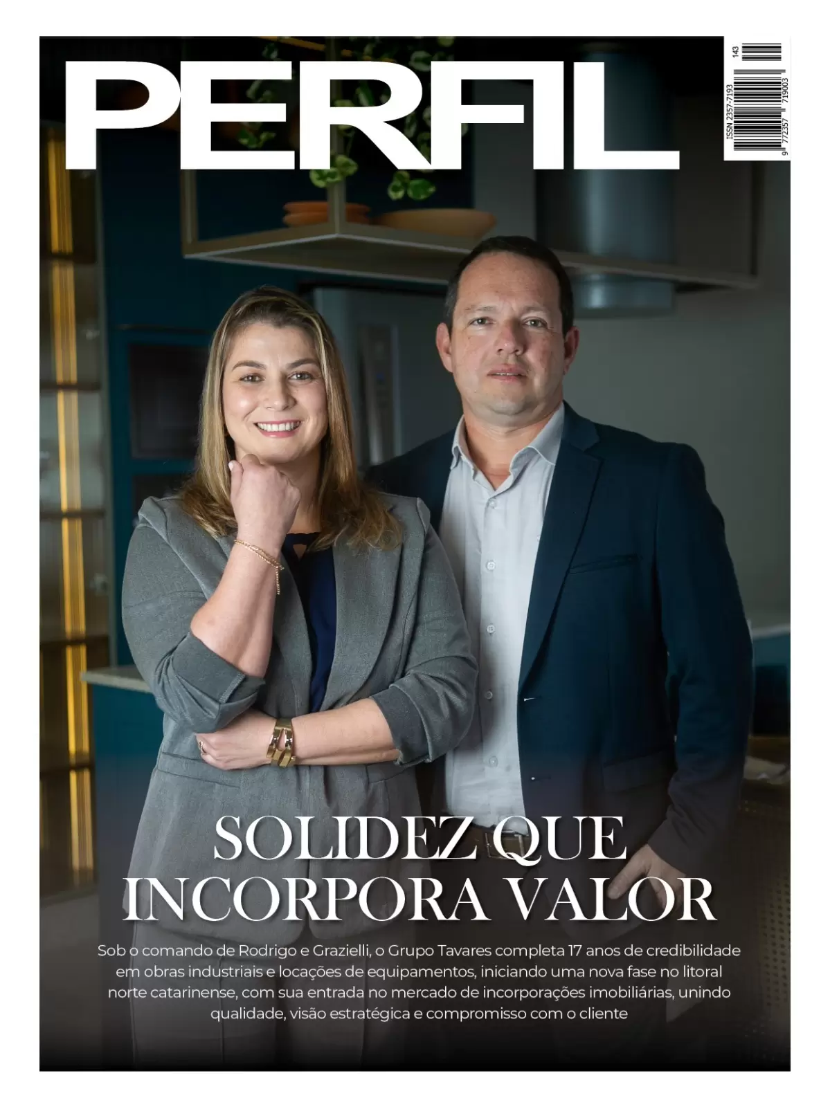 Revista PERFIL celebra 12 anos e destaca os 17 anos do Grupo Tavares em edição especial