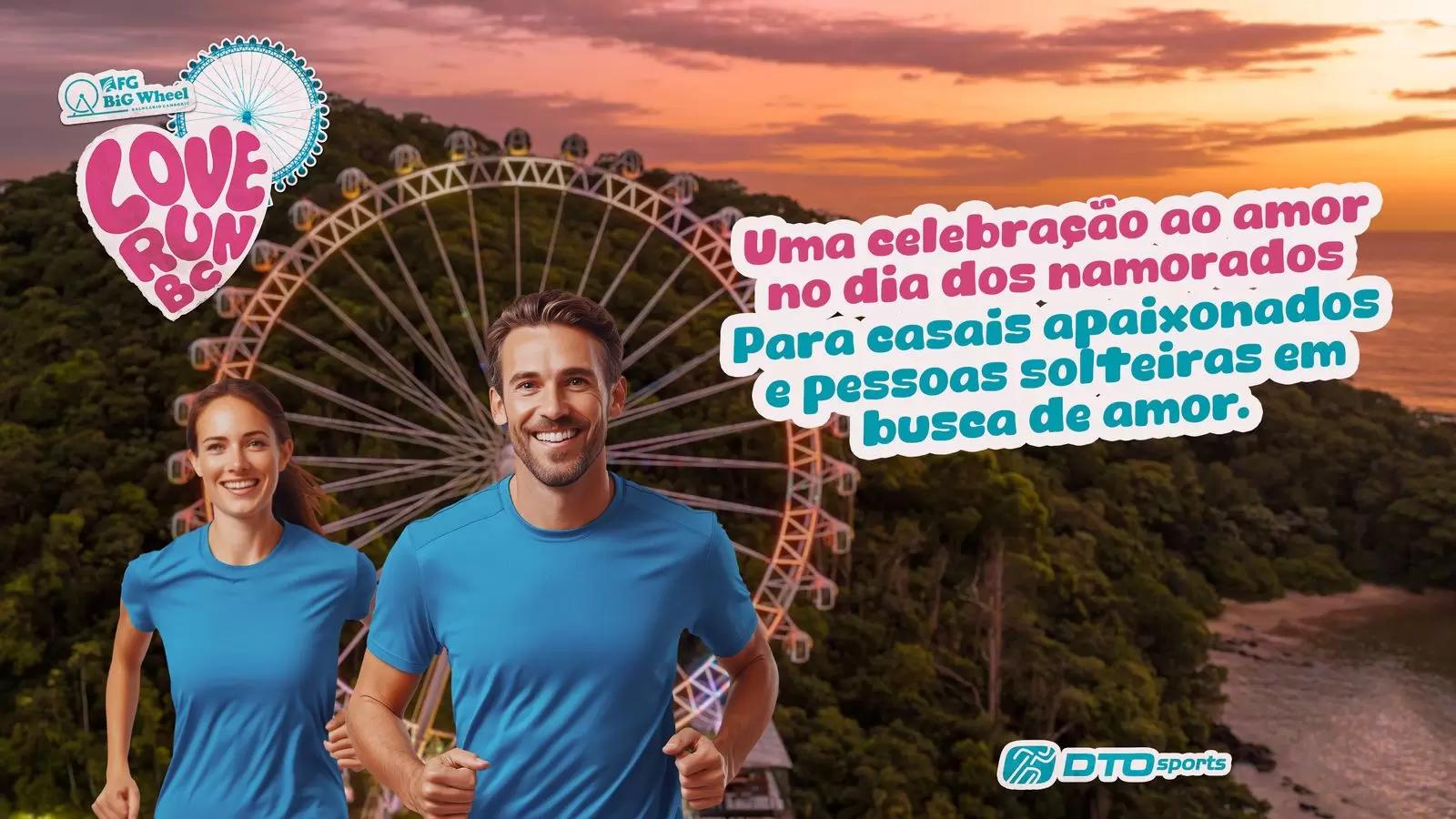 Love Run BC: Corrida noturna inédita na semana do Dia dos Namorados