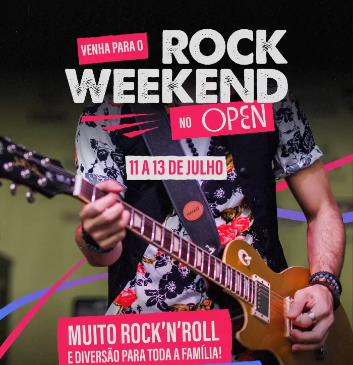 Shows marcam o Dia Mundial do Rock no Jurerê OPEN, neste final de semana