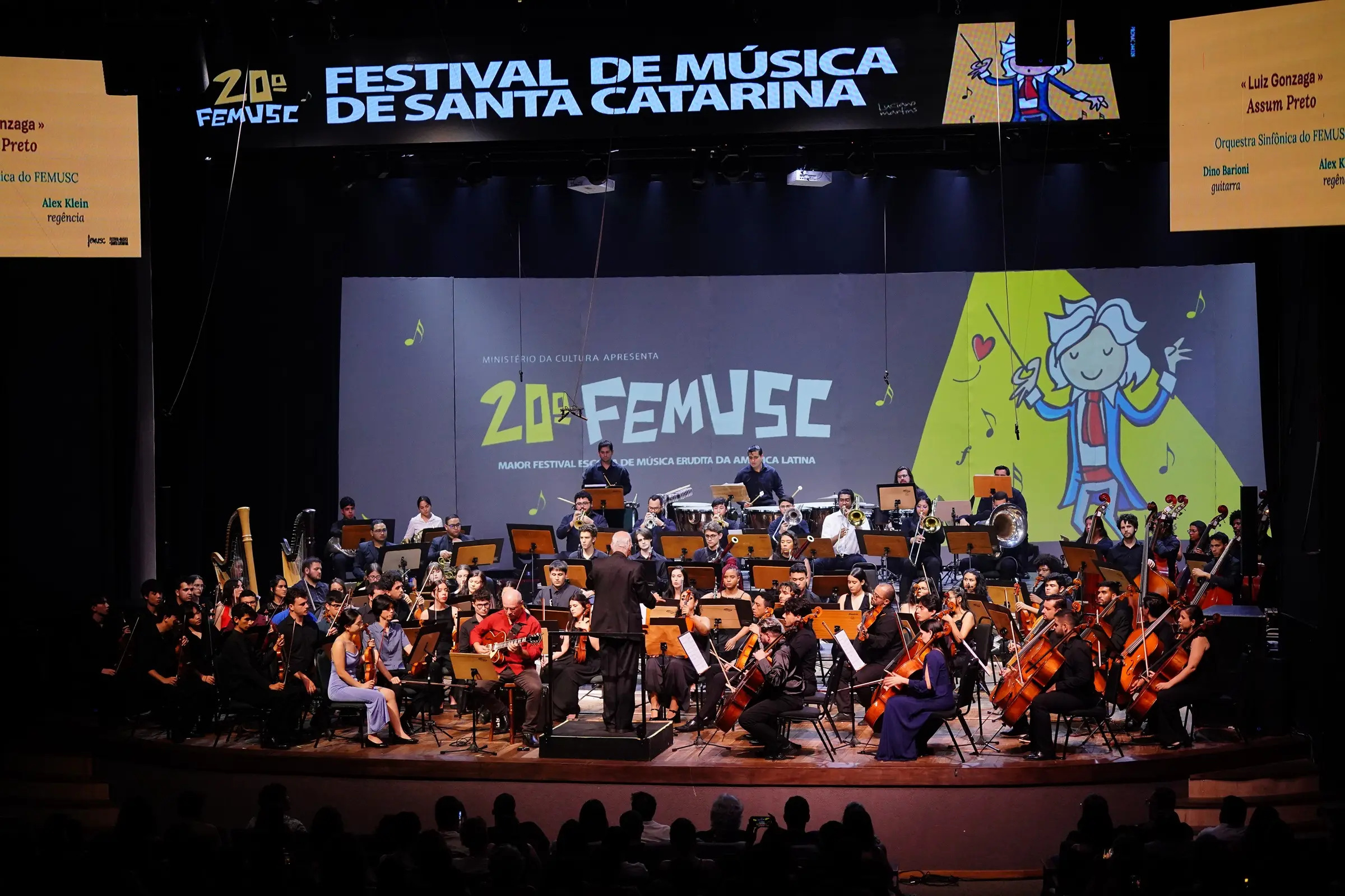 Femusc celebra 21 anos com mais de 200 concertos gratuitos e homenageia os 150 anos de Jaraguá do Sul