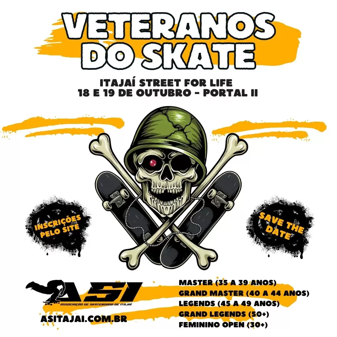 Evento de skate movimenta Itajaí com esporte e cultura urbana