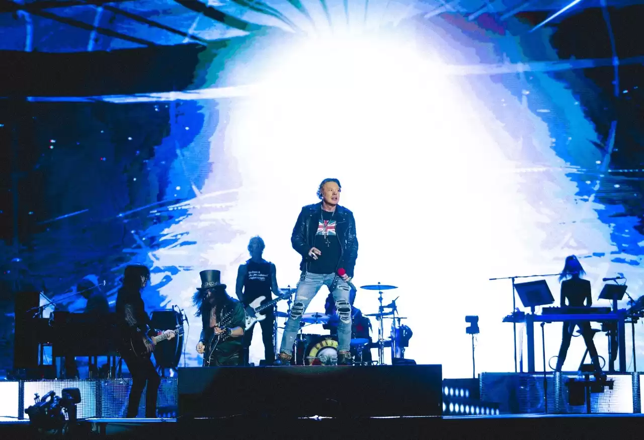 Apresentação histórica do Guns N’ Roses, no Hard Rock Live Florianópolis, coloca SC na rota das turnês mundiais