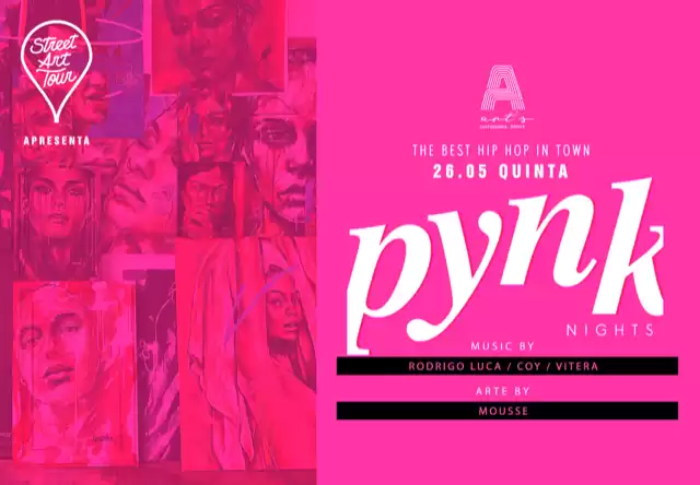Art's recebe Street Art Tour Floripa para a Pynk Live nesta quinta-feira (26)