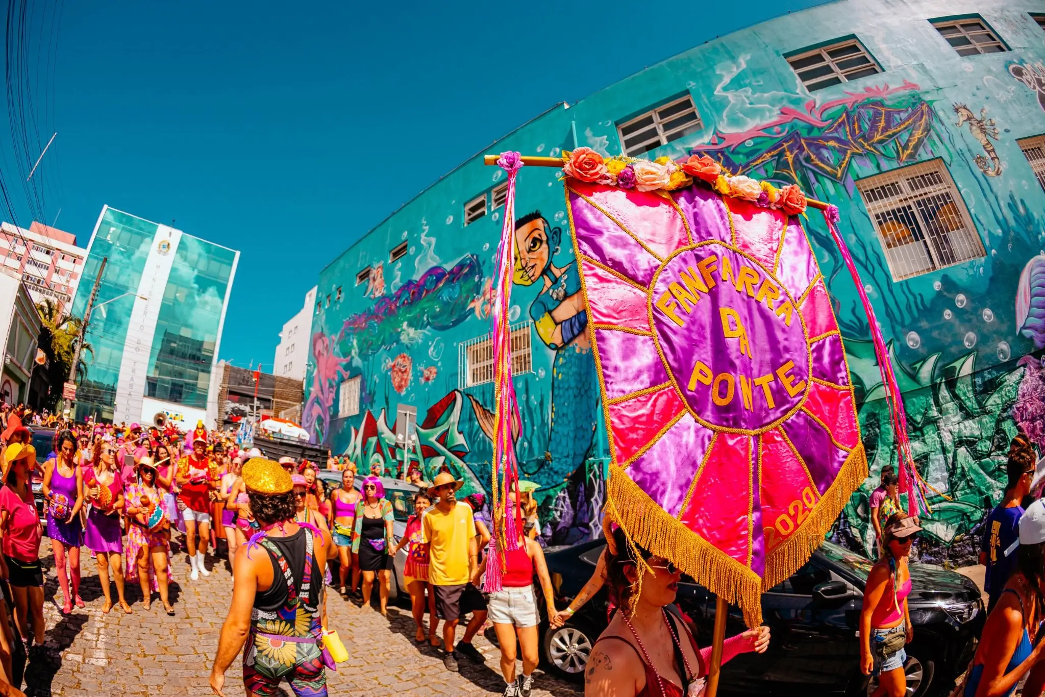 Fanfarra da Ponte promete agitar a Beira-Mar Continental com cortejo pré-Carnaval