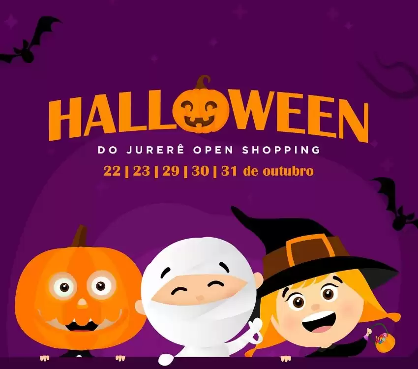 Lendas, causos e “monstros” da Ilha abrem o Halloween no Jurerê Open Shopping
