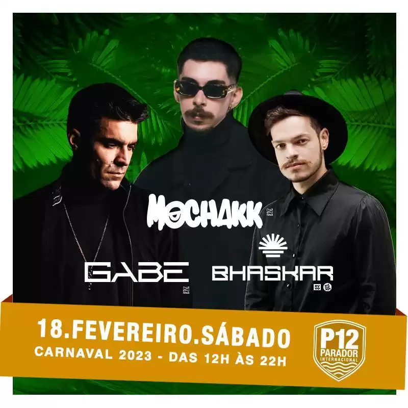 P12 anuncia o Carnaval Eletrônico com DJs internacionais, de 18 a 20 de fevereiro