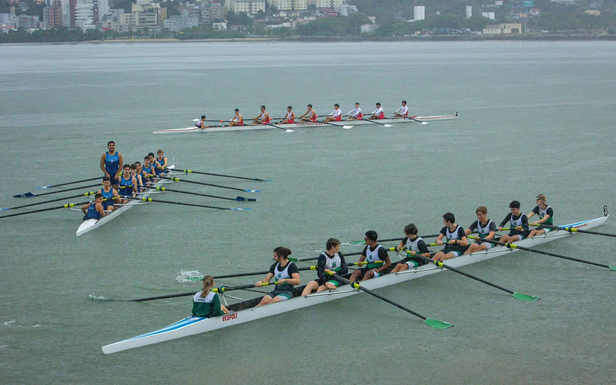 Regata Sicoob 40 anos encerra Campeonato Catarinense de Remo 2025 em Florianópolis