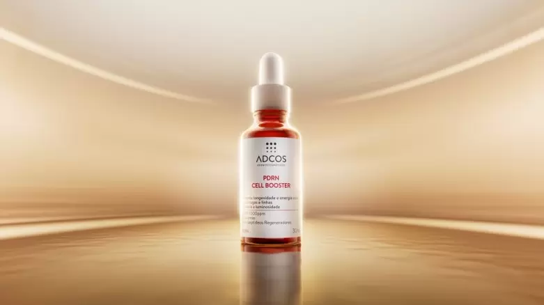 Adcos lança PDRN Cell Booster - sérum que combina ativos de última geração para regeneração celular, rejuvenescimento e longevidade da pele