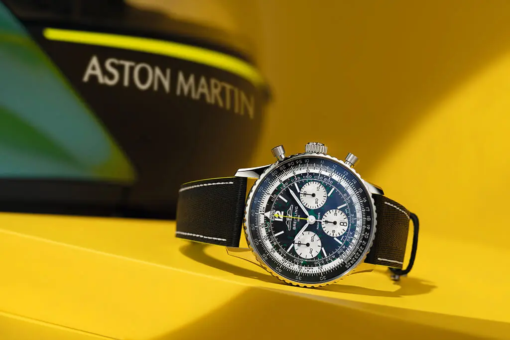 Breitling e Aston Martin dão início a um legado compartilhado