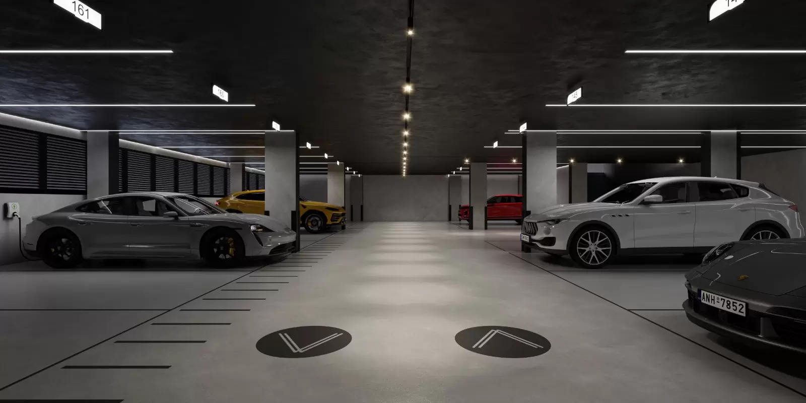 Edify One terá garagens personalizadas para veículos esportivos de luxo