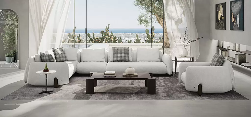Natuzzi Italia conquista o prêmio Red Dot Design Award 2025 com o sofá Mirai
