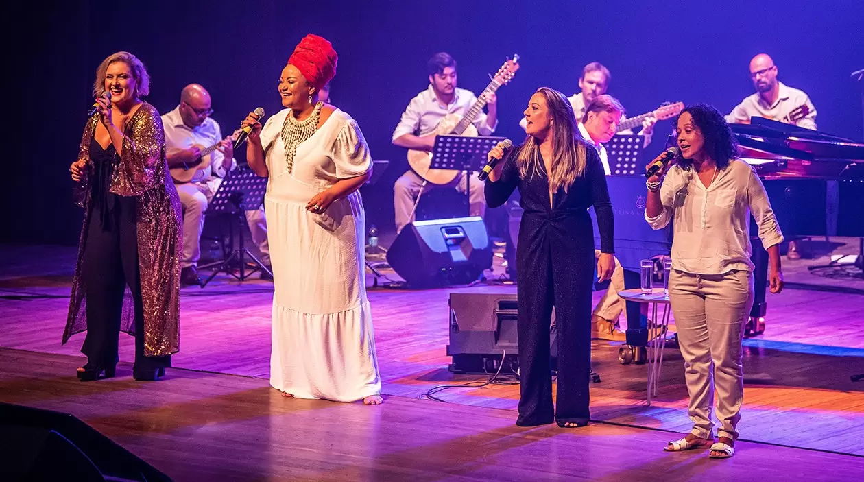 Show “Mulheres do Samba” com a Orquestra Brasileira volta ao palco do CIC dia 6/03