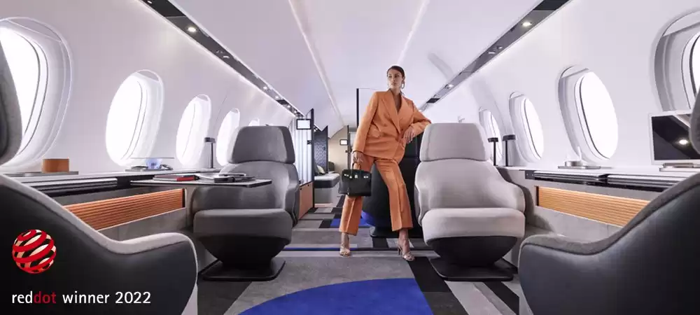 Interior do Falcon 10x conquista mais um prestigiado prêmio de design