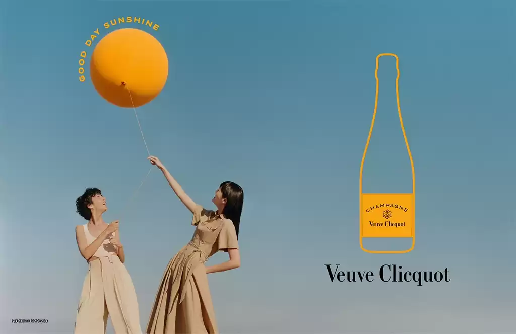 Veuve Clicquot comemora 250 anos com campanha global Good Day Sunshine
